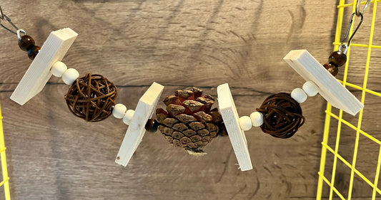 Pinecone Bunting Chew