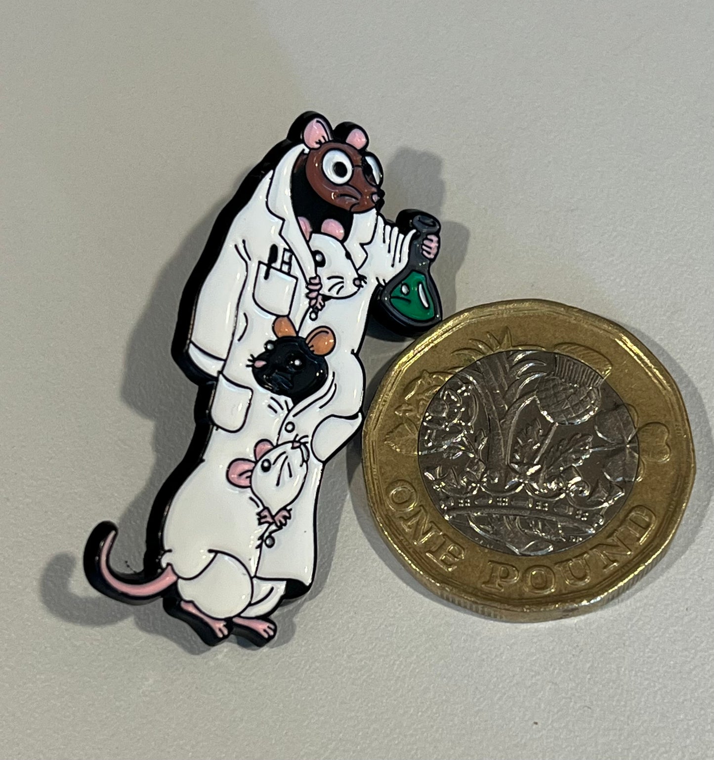 Lab Rats Pin Badge