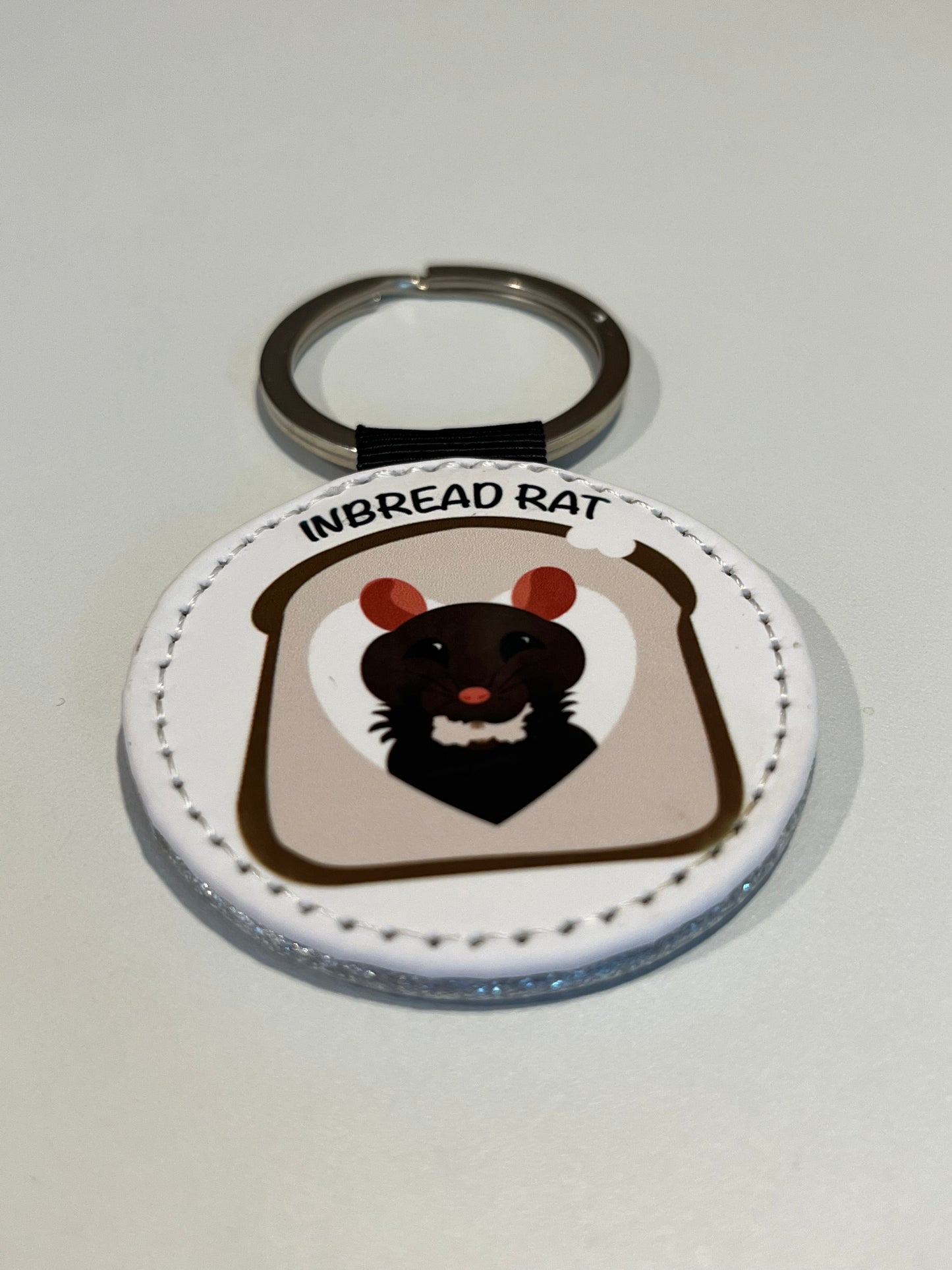 Inbread Rat Keyring