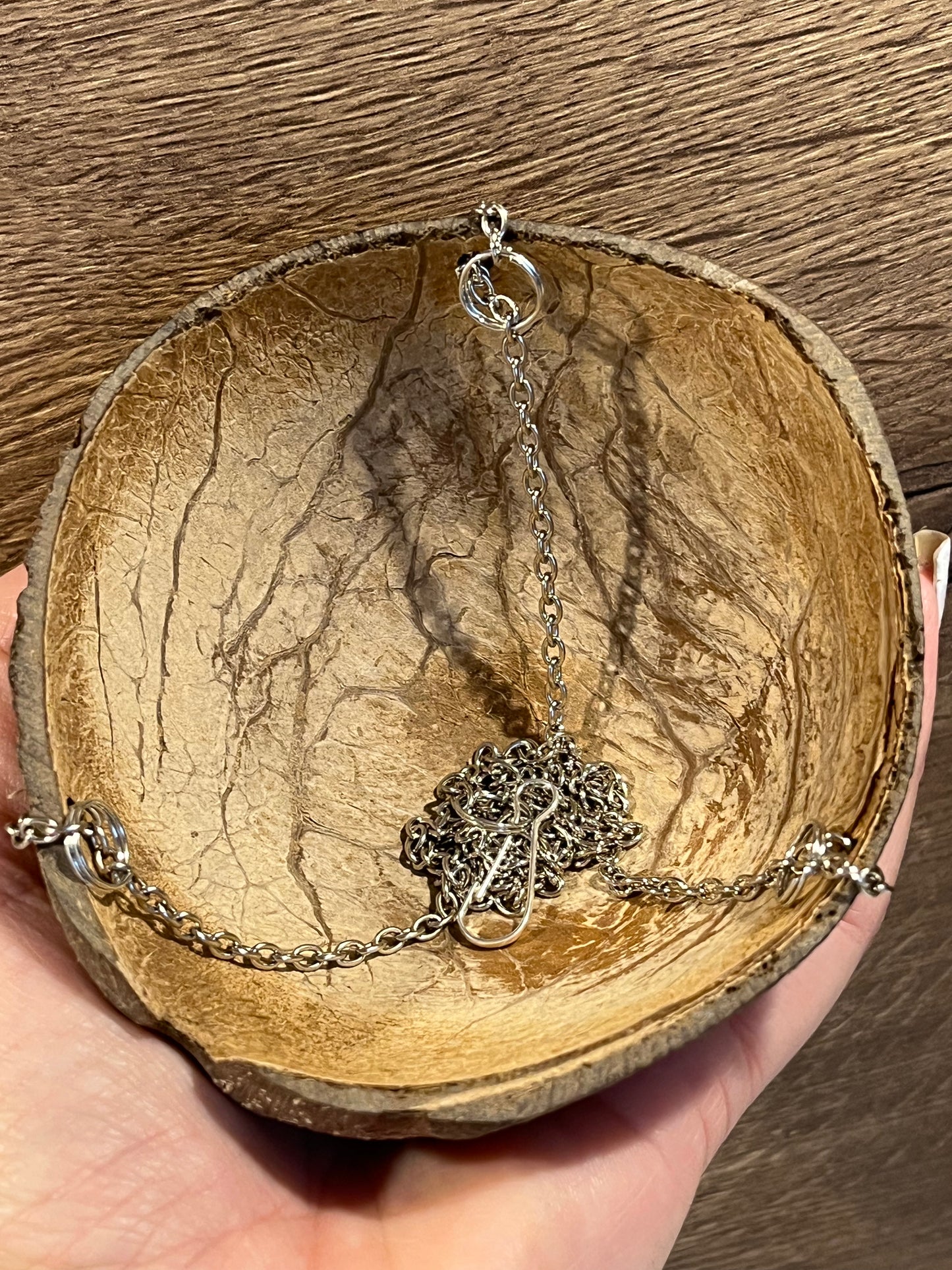 Hanging Coconut Bowl