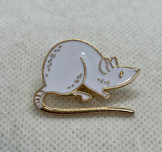 Rat Pin Badge