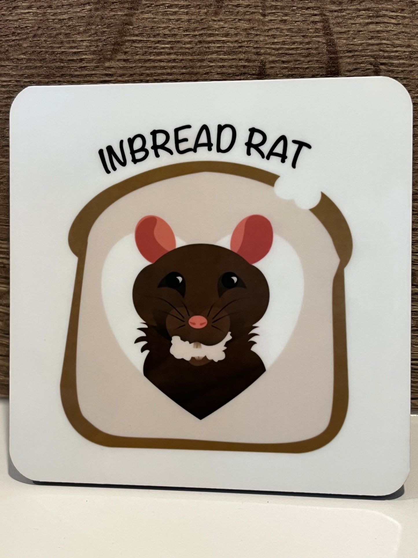 Inbread Rat Coaster