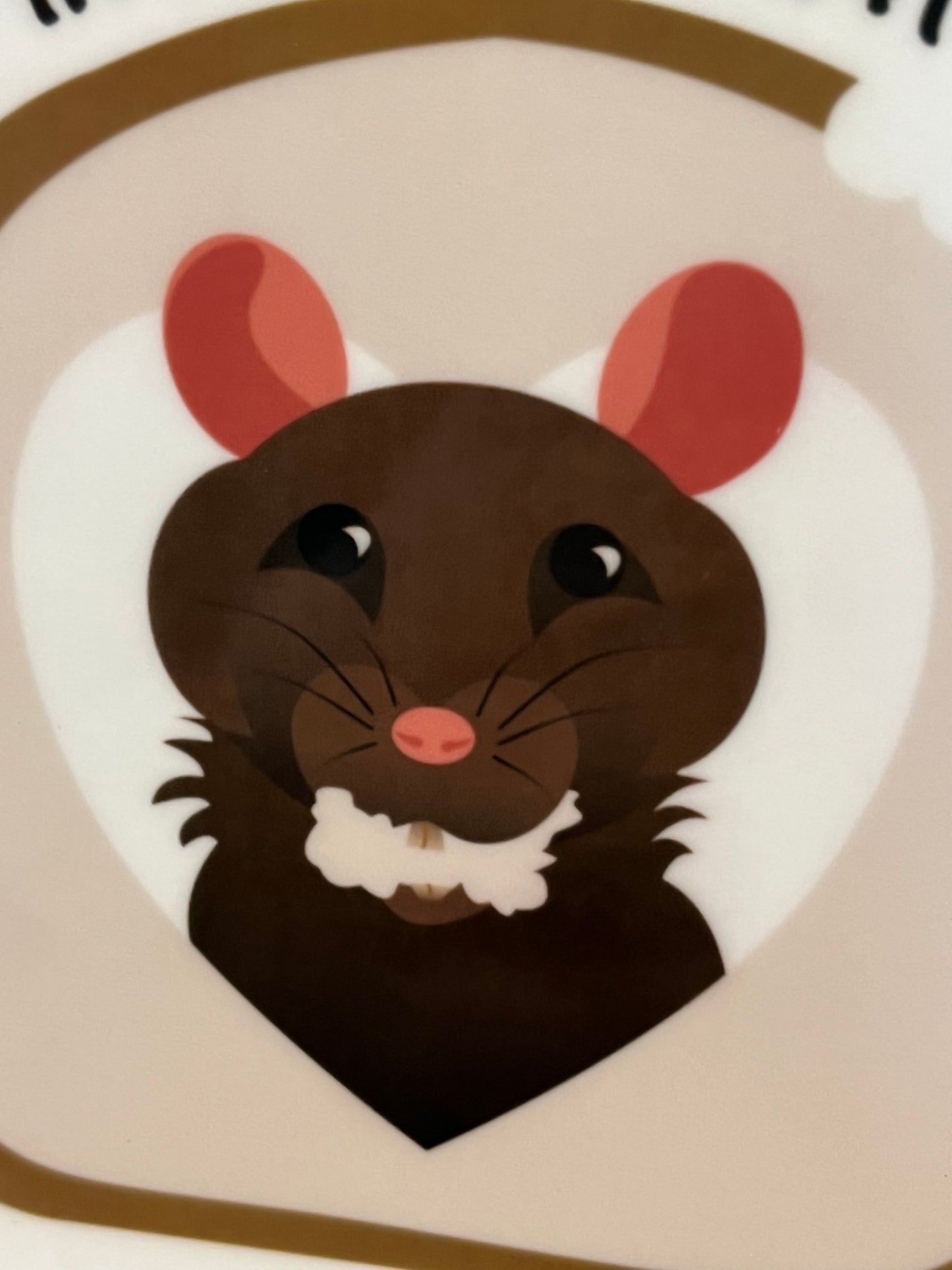 Inbread Rat Coaster