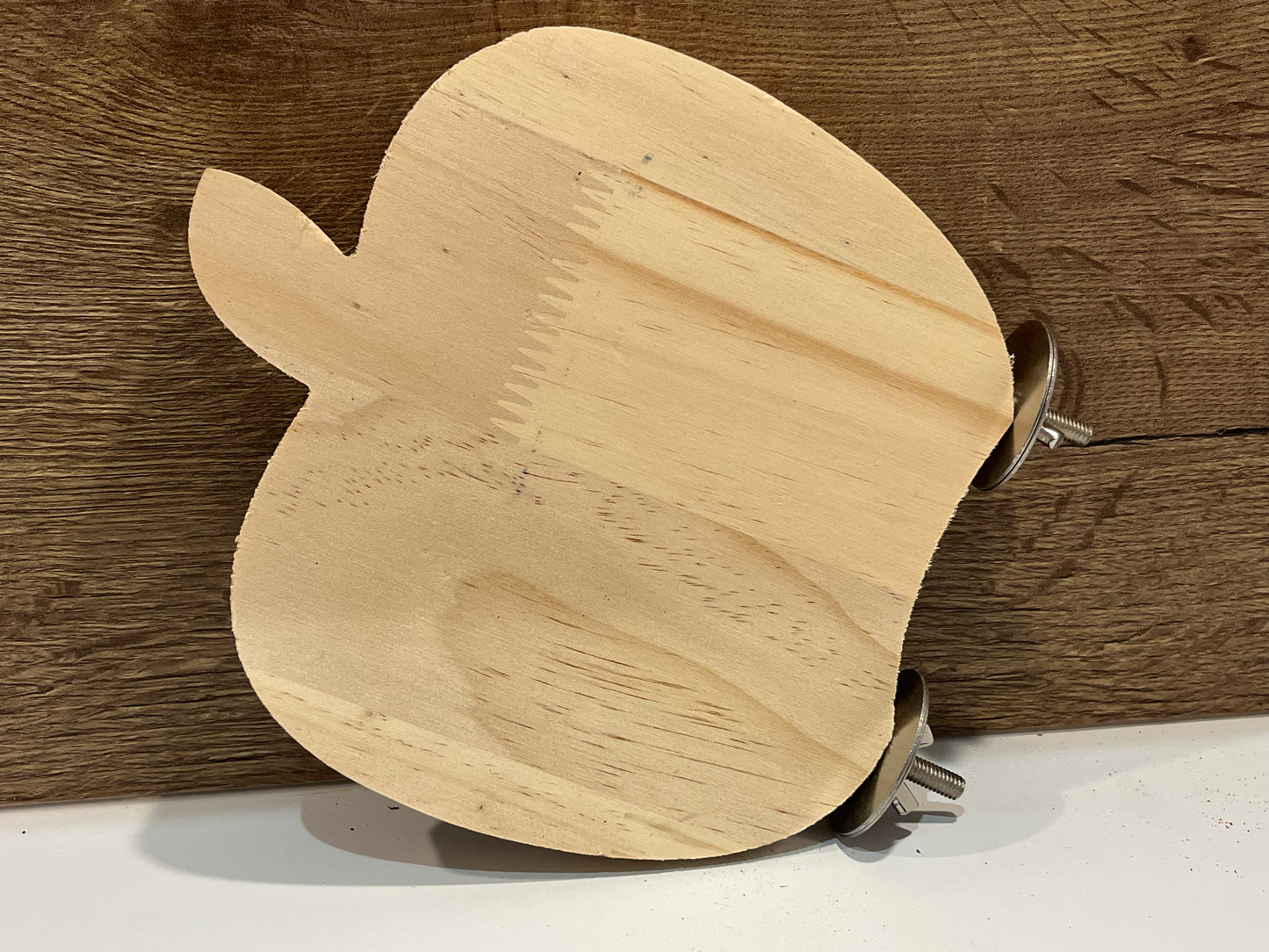 Apple Shaped Wooden Perch