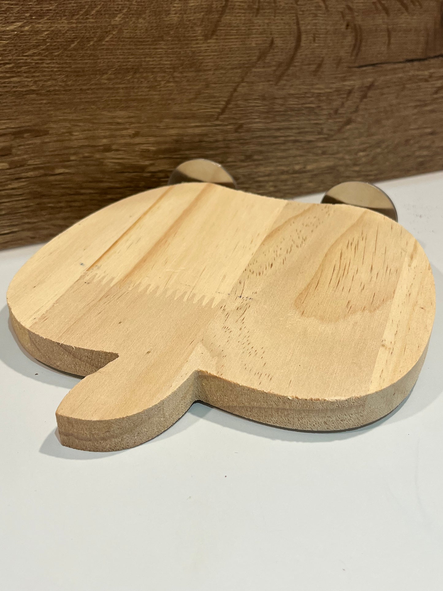 Apple Shaped Wooden Perch