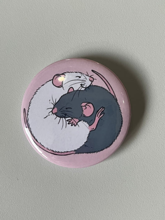 Cuddling Rats Badge