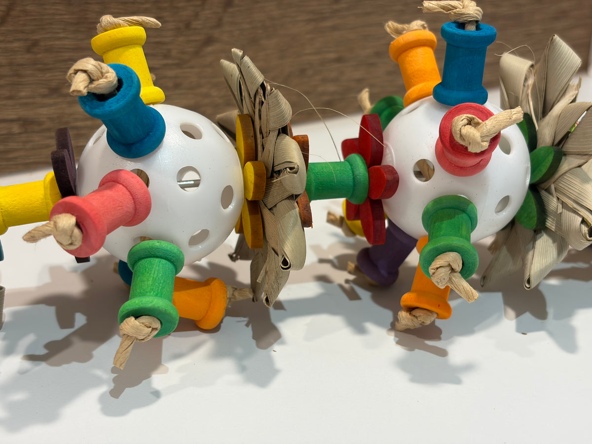 Whirling Spools Toy