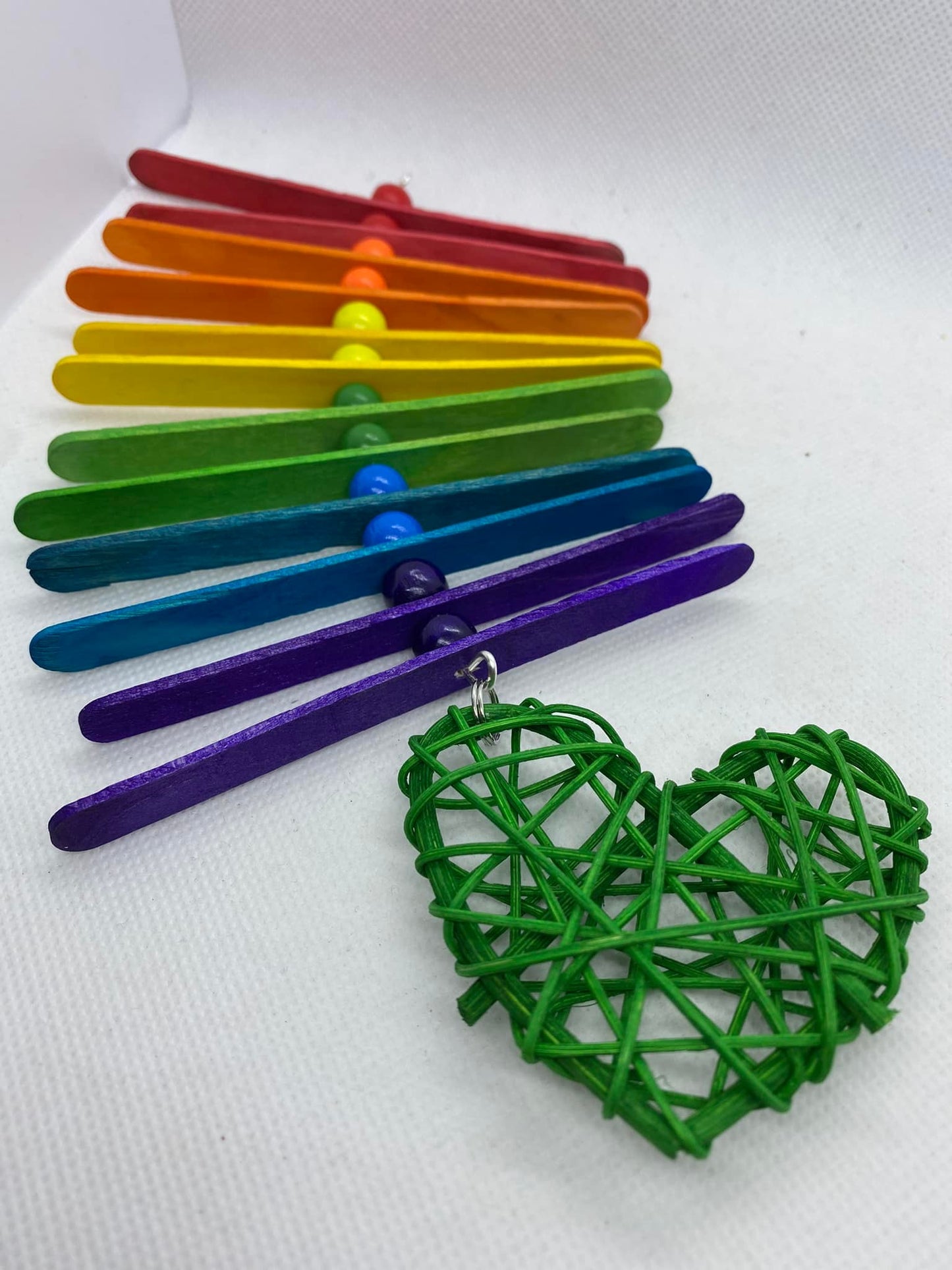 Heart Hanger - Colourful Chew Toy